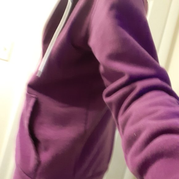 SALE Amazon Fall Perfect Purple/Plum Hoodie Sz M - Picture 3 of 8